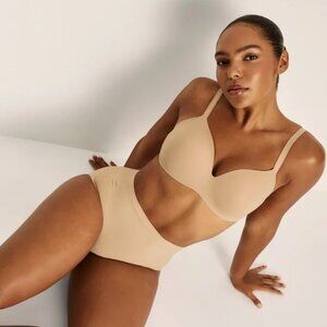 2X NEW Knix Everyday High Rise Brief XXL Nude No Show Moisture Wicking Panty